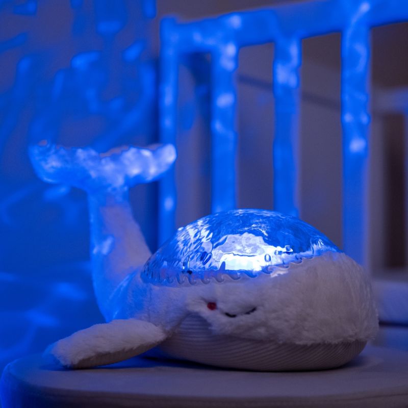 Veilleuse peluche Tranquil Whale White (rechargeable) Cloud B Ambiance 8