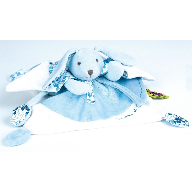 Doudou lapin Tatoo bleu Doudou et Compagnie