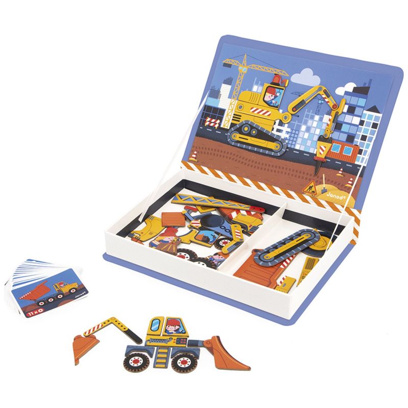 Jeu magnétique magneti'Book Construction Janod Produit 1