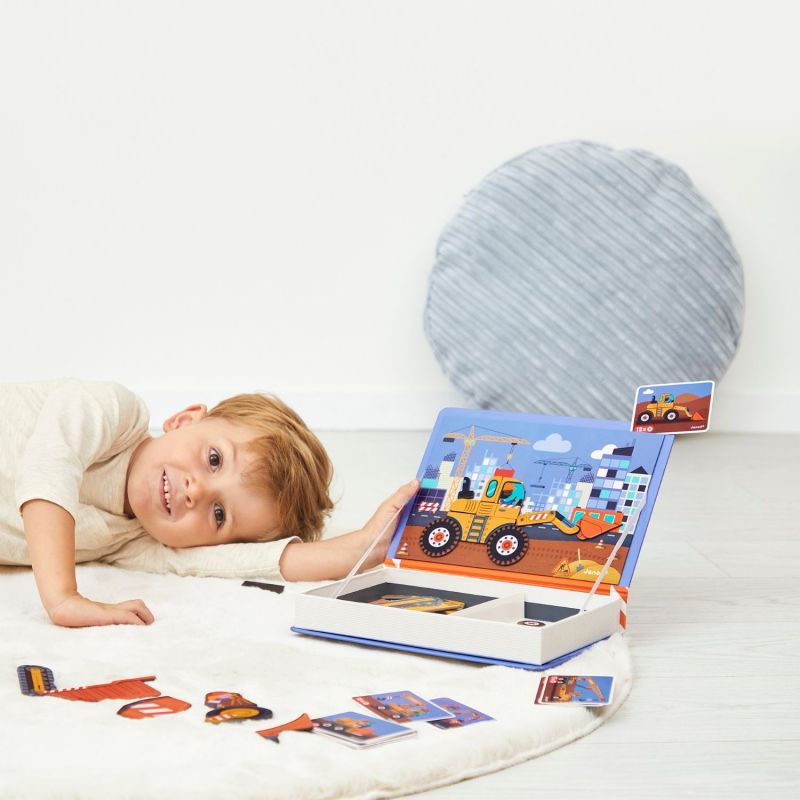 Jeu magnétique magneti'Book Construction Janod Ambiance 2