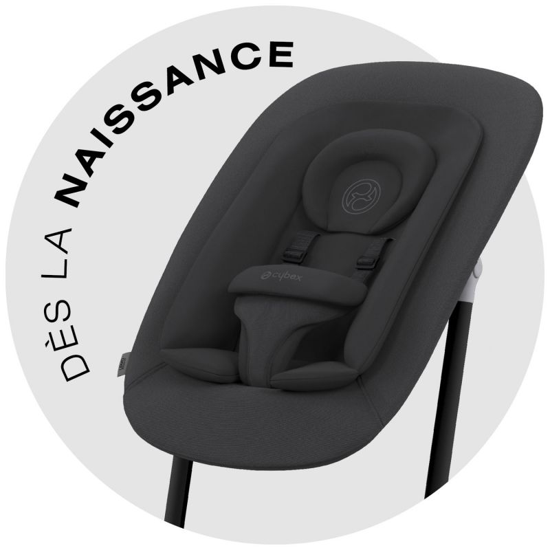 Chaise haute évolutive 4 in 1 Lemo 2 Stunning Black Cybex Produit 8