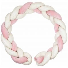 Tresse décorative Fleurs Roses (200 cm) - Trois Kilos Sept