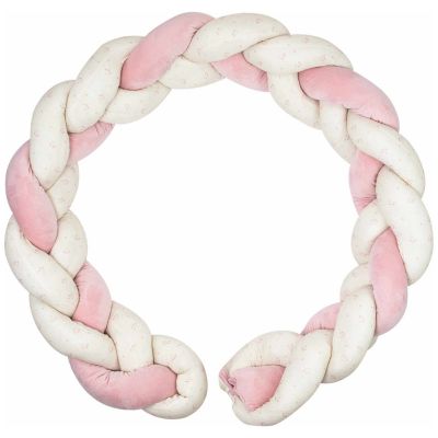 Tresse décorative Fleurs Roses (200 cm) Trois Kilos Sept