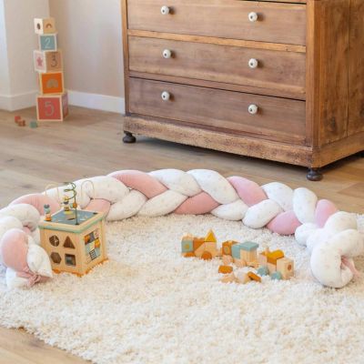 Tresse décorative Fleurs Roses (200 cm)