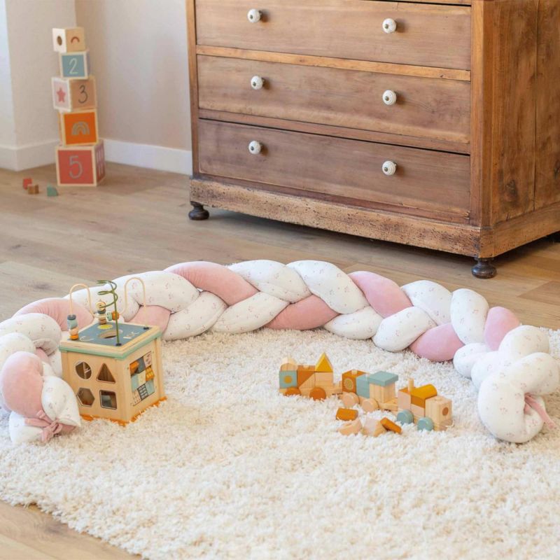 Tresse décorative Fleurs Roses (200 cm) Trois Kilos Sept Ambiance 2