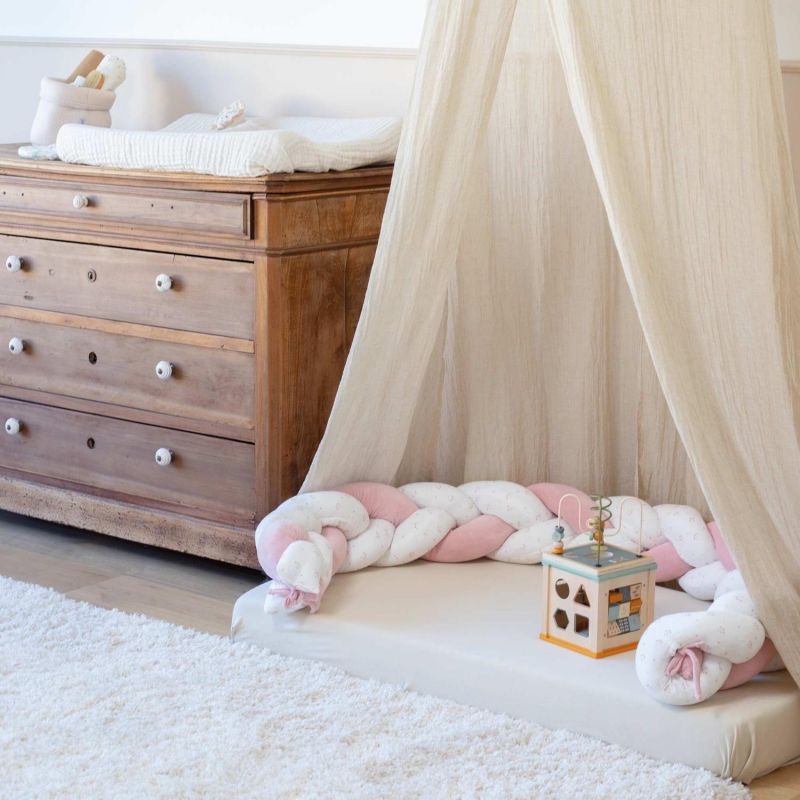 Tresse décorative Fleurs Roses (200 cm) Trois Kilos Sept Ambiance 6