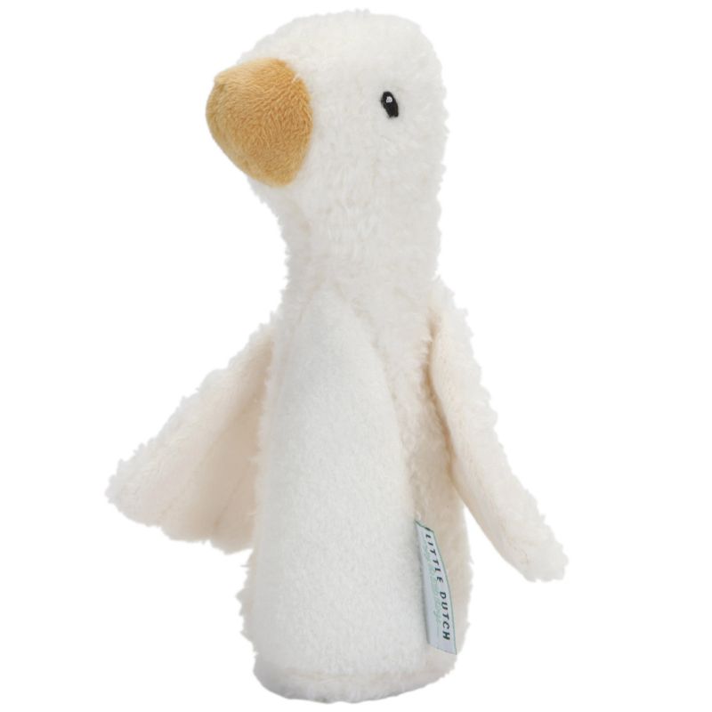 Hochet peluche Little Goose (16 cm) Little Dutch