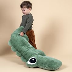 Peluche géante Croco le crocodile (100 cm)