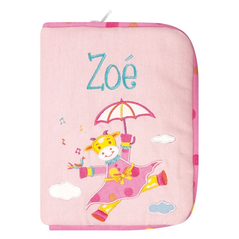 Protège carnet de santé Vachette (personnalisable) L'oiseau bateau