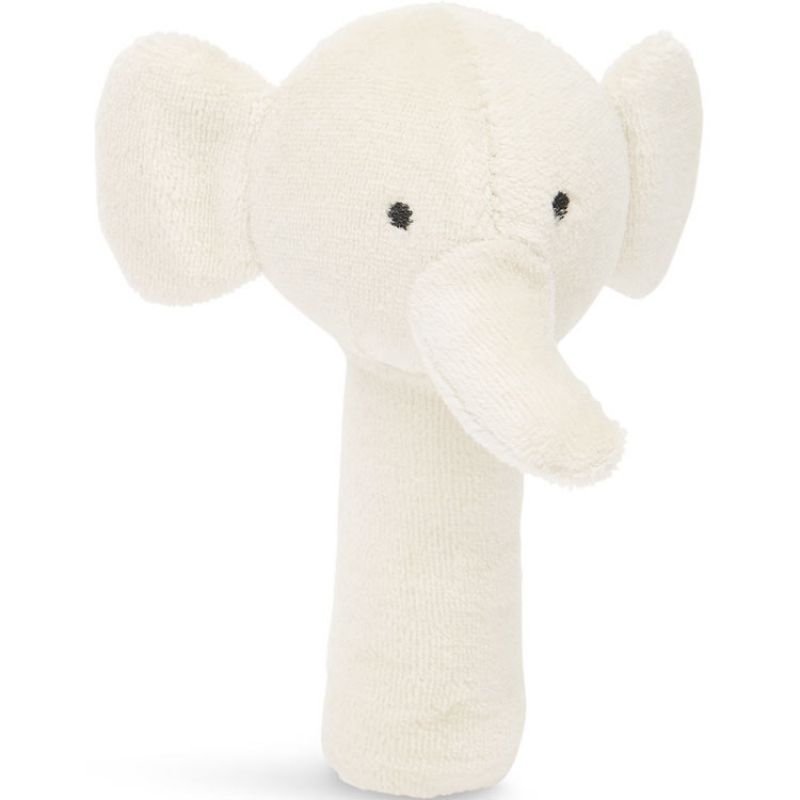 Hochet Éléphant nougat (13 cm) Jollein