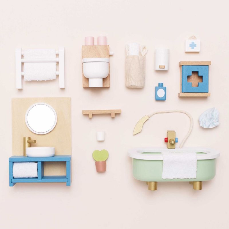Salle de bain pour maison de poupée en bois FSC Le Toy Van Ambiance 5