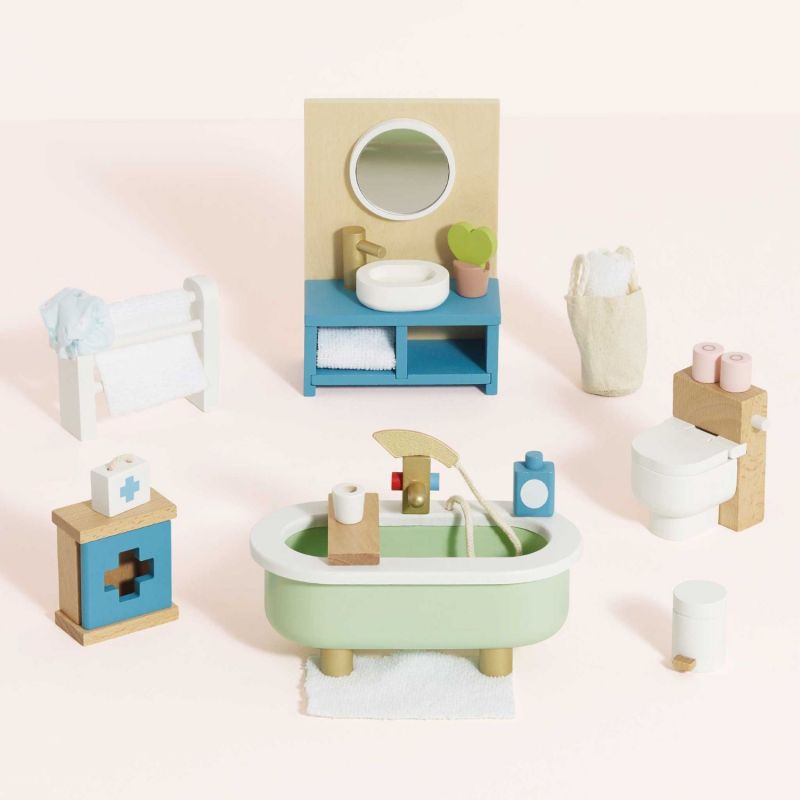 Salle de bain pour maison de poupée en bois FSC Le Toy Van Ambiance 7