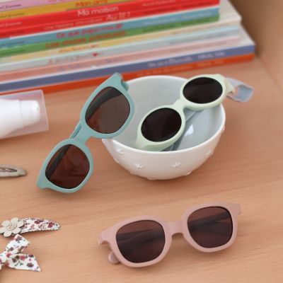 Lunettes de soleil Square Lucky Vert sauge (9-24 mois)
