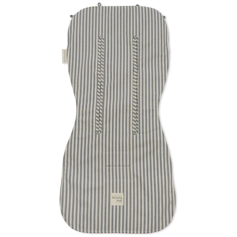 Assise pour poussette Praliné Rayures Matcha Walking Mum Produit 2