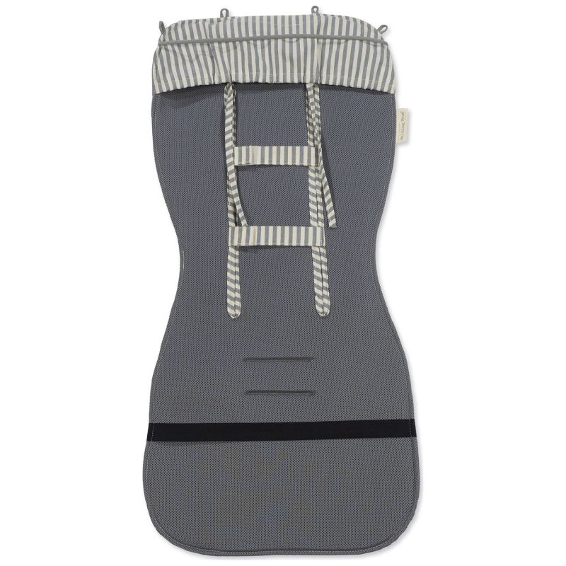 Assise pour poussette Praliné Rayures Matcha Walking Mum Produit 3