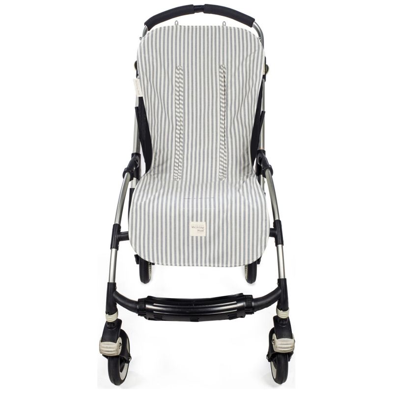 Assise pour poussette Praliné Rayures Matcha Walking Mum Produit 4