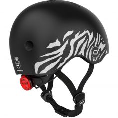 Casque XXS-S lifestyle zèbre - Scoot And Ride