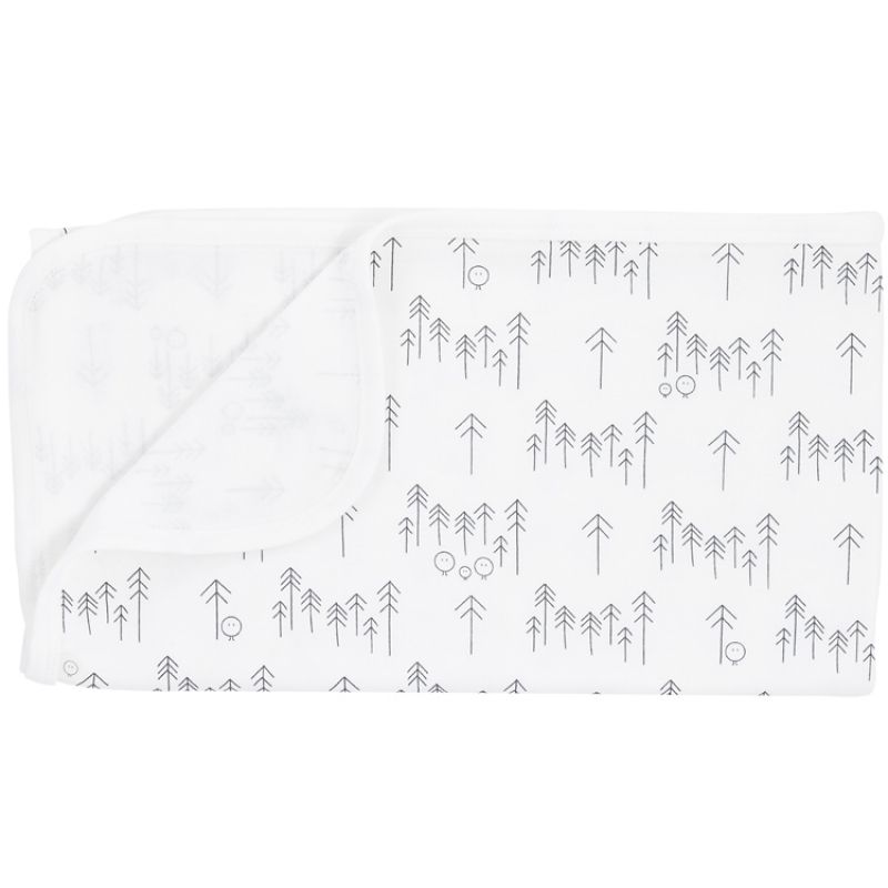 Lange en bambou et coton Forest (74 x 87 cm) MORI