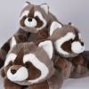 Peluche lestée VASCO LE RATON LAVEUR (32 cm) Histoire d'Ours Ambiance 4