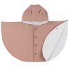 Poncho en mousseline bio Rose (6-18 mois) Noukie's Produit 1