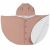 Variation Rose du produit Poncho en mousseline bio Rose (6-18 mois) de la marque Noukie's