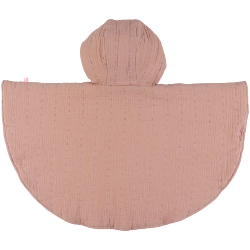 Poncho en mousseline bio Rose (6-18 mois) Noukie's Produit 4