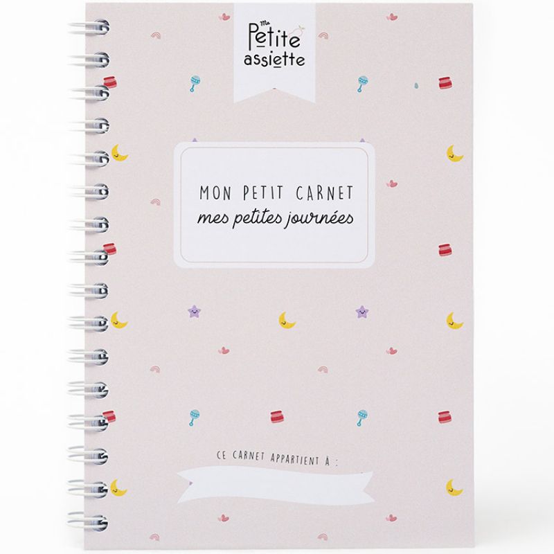 Carnet de liaison Mes petites journées beige (A5) Ma Petite Assiette