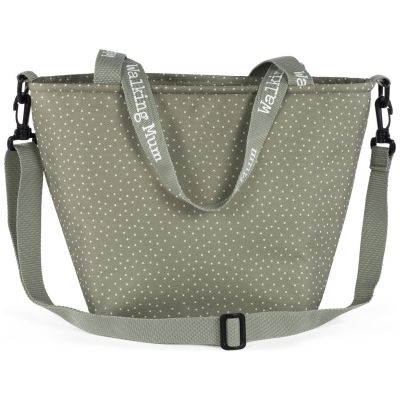 Sac Isotherme à pois Poppy Mousse  par Walking Mum