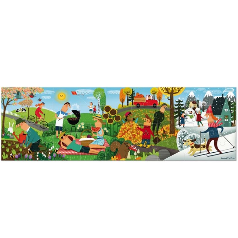 Puzzle 4 saisons (36 pièces) Janod