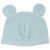 Variation Bleu du produit Bonnet Ours en maille Sauge (0-1 mois) de la marque Trois Kilos Sept
