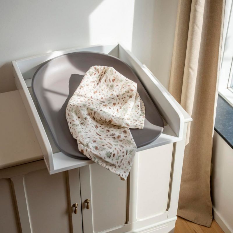 Matelas à langer toucher doux Bobbie 2.0 Gris Filibabba Ambiance 6