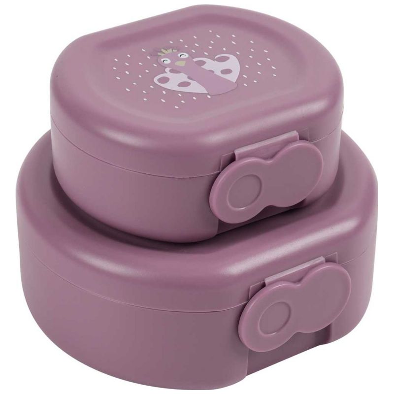 Lot de 2 boîtes à goûter à clip Mrs. Peacock (0,3 L) Trixie Produit 3