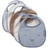 Lot de 5 bavoirs imperméables Miffy Moments Cloudy Blue Jollein Produit 1
