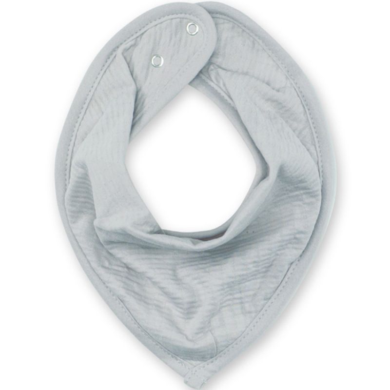 Bavoir bandana Cadum gris moyen Bemini