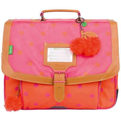 Cartable maternelle Les Fantaisies Sidonie Rose et Orange (35 cm)