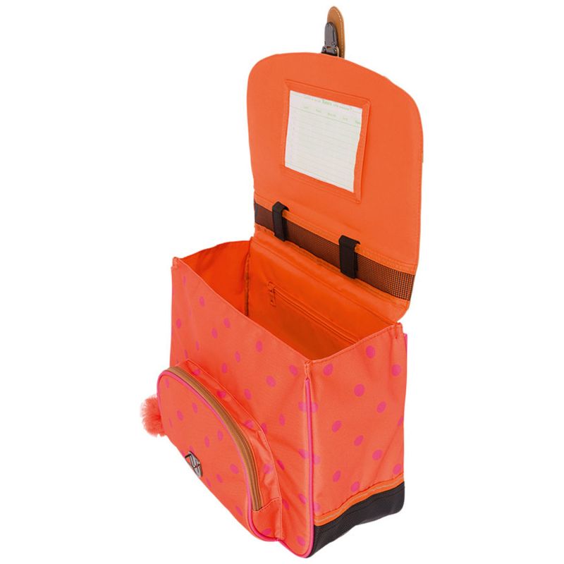 Cartable Les Fantaisies Sidonie Rose et Orange (35 cm) Tann's Produit 5