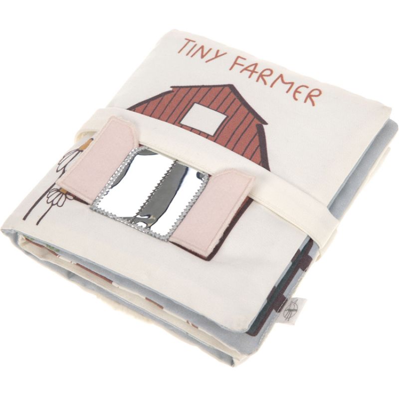 Livre d´éveil pour bébé en tissu Tiny Farmer Lässig