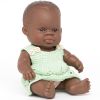 Poupée bébé fille africaine (21 cm) - Miniland