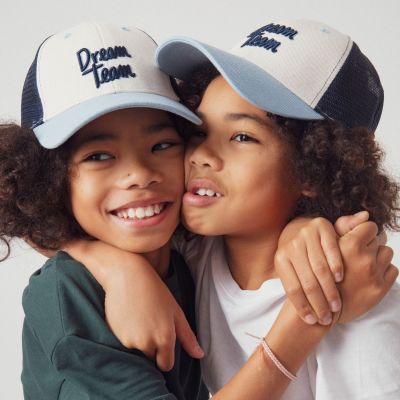 Casquette enfant trucker Dream Team bleu (7-12 ans)