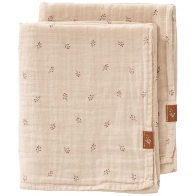 Lot de 2 langes Berries (70 x 60 cm)