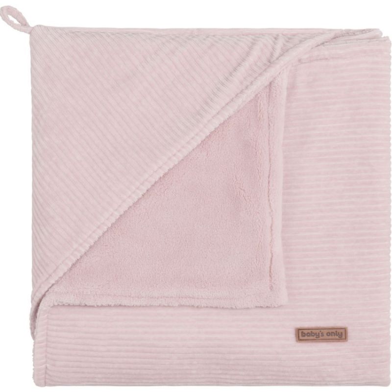 Couverture enveloppante Sense rose (75 x 75 cm) Baby's Only
