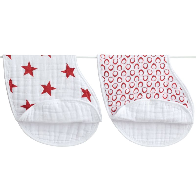 Bavoirs protection d'épaules Dribble RED édition limitée (lot de 2) aden + anais