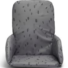 Coussin chaise haute Spot storm grey gris  par Jollein