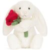 Peluche Bashful Lapin avec Rose (31 cm) Jellycat Produit 3