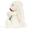 Peluche Bashful Lapin avec Rose (31 cm) Jellycat Produit 5
