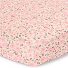 Drap housse berceau Fairy Floral (40 x 80 cm) - Little Dutch