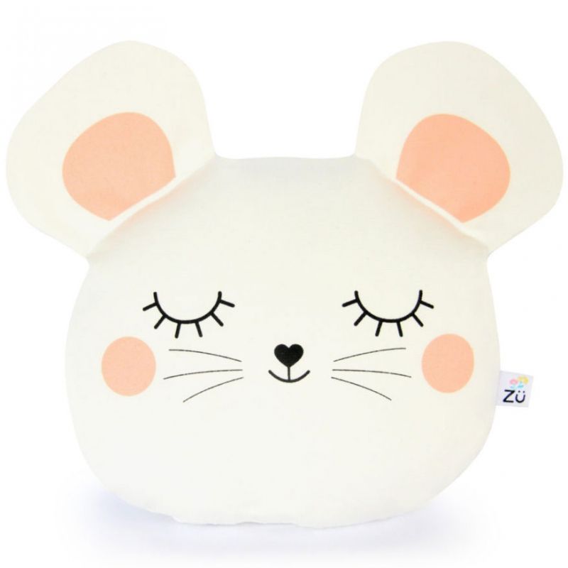 Coussin souris Jasmin (24 x 24 cm) Zü