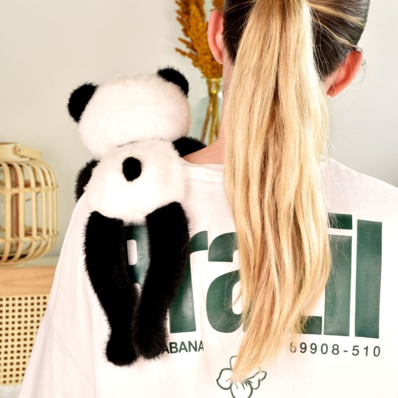 Peluche magnétique PODCOLL Panda (30 cm) Histoire d'Ours Ambiance 6