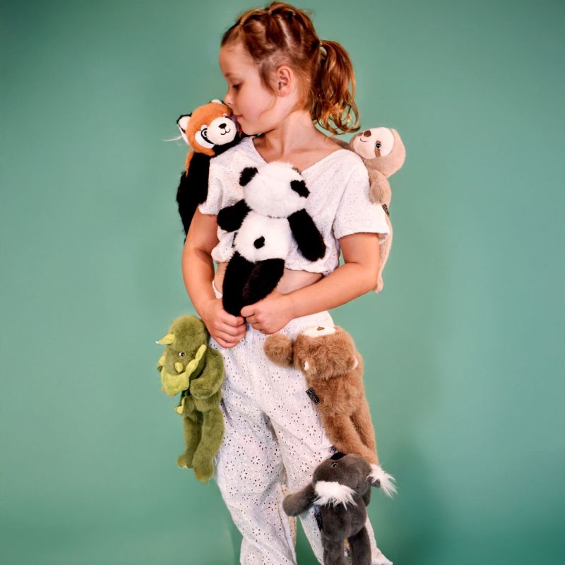 Peluche magnétique PODCOLL Panda (30 cm) Histoire d'Ours Ambiance 7