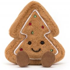 Peluche Amuseable Sapin en cookie (14 cm)